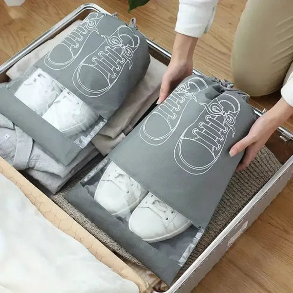 Pack Of 01 – shoe Bag For Travel & Home Storage