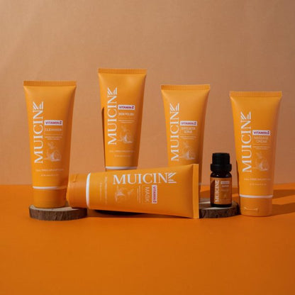 Pack Of 06 Mucin Tea Tree Clear & Clean Facial Kit