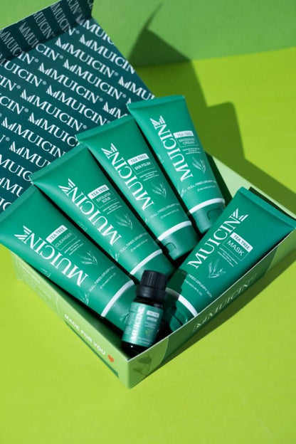 Pack Of 06 Mucin Tea Tree Clear & Clean Facial Kit