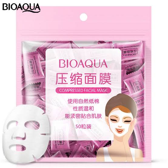 Pack Of 50 Bioaqua Compressed Facial