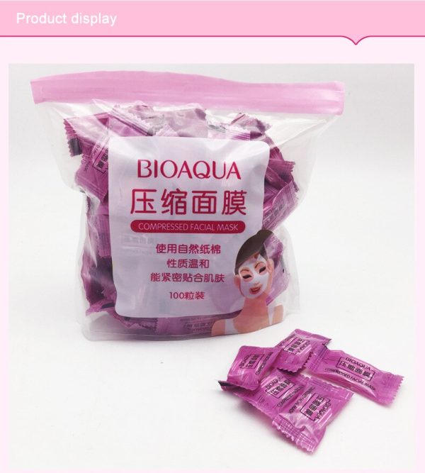 Pack Of 50 Bioaqua Compressed Facial