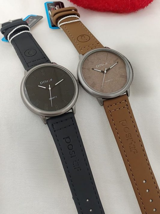 Positif Watch Leather Strap