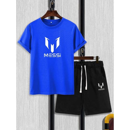 Half Sleeves Cotton Jersey Summer Tracksuit