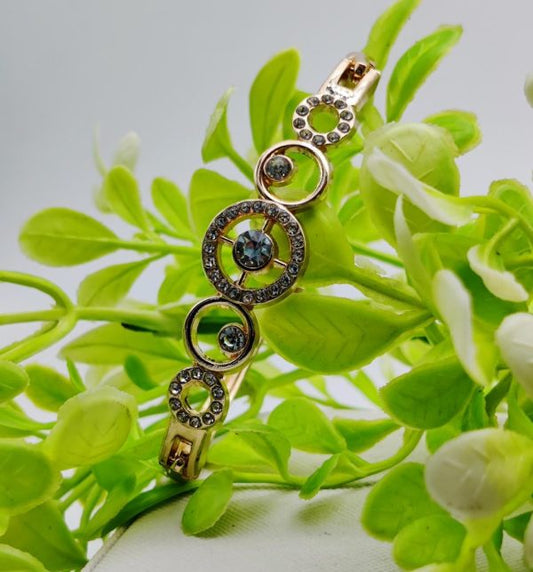 Radiant Adjustable Circle Crystal Bracelet