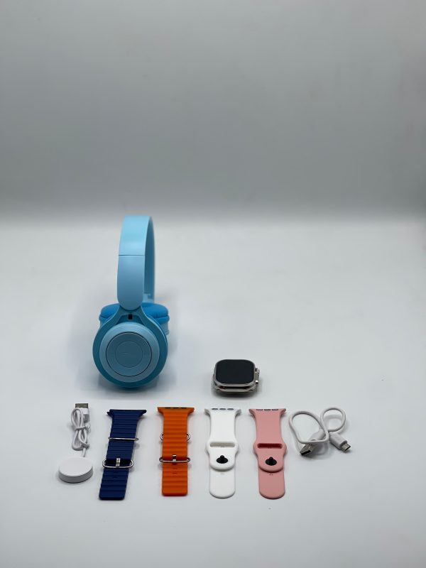 Ultra 2 Smart Watch Bundle – Includes Free P47 Wireless Headphone