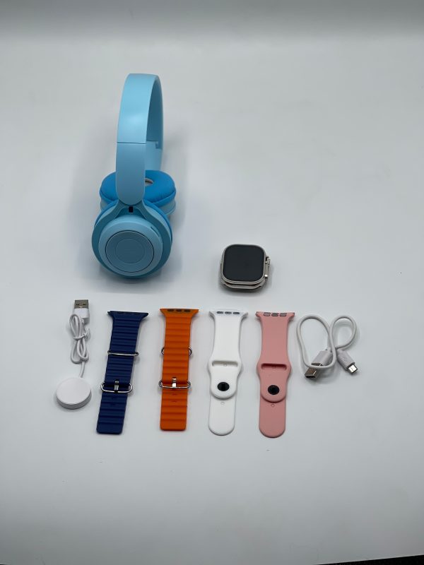 Ultra 2 Smart Watch Bundle – Includes Free P47 Wireless Headphone