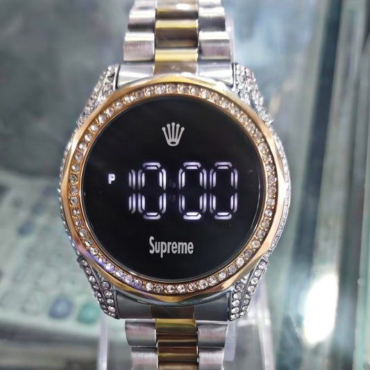 Women Watch Fashion Ladies Watches Full Diamond Touch Screen