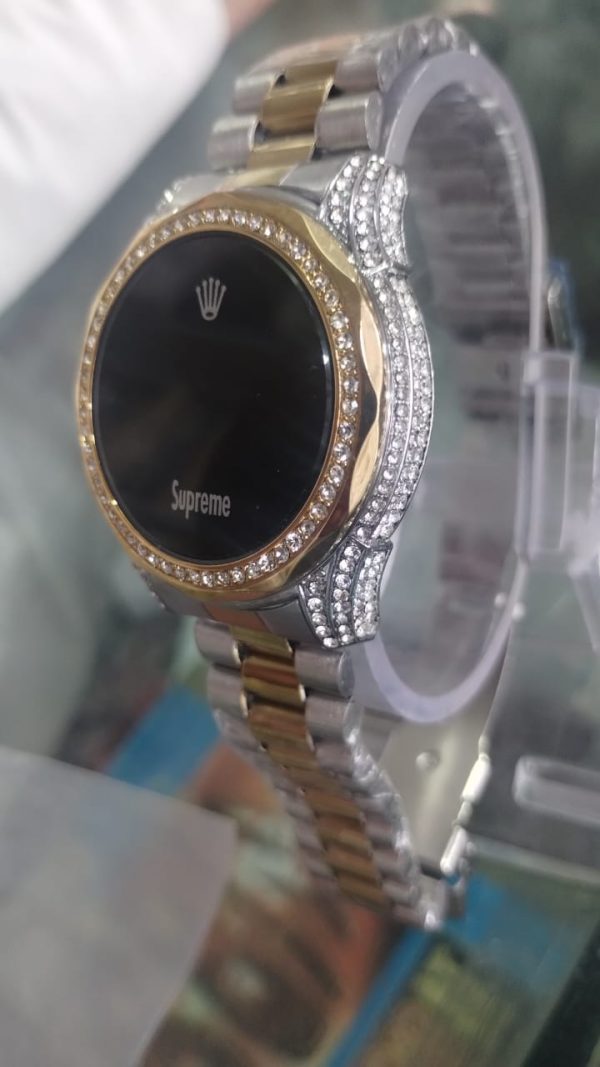 Women Watch Fashion Ladies Watches Full Diamond Touch Screen