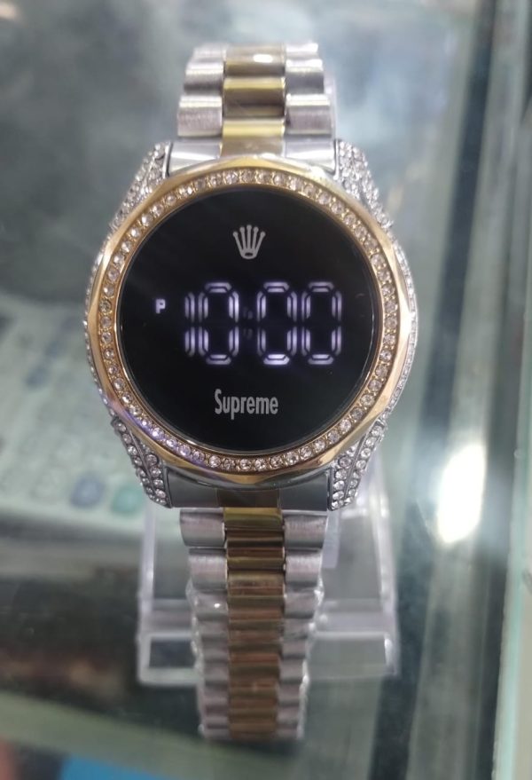 Women Watch Fashion Ladies Watches Full Diamond Touch Screen