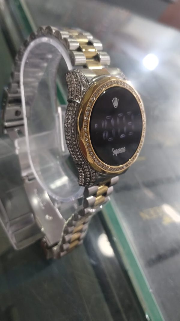 Women Watch Fashion Ladies Watches Full Diamond Touch Screen
